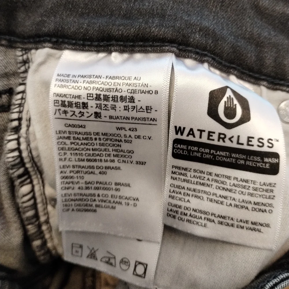 Levi's stretch mid rise skinny jeans - Picture 10 of 10